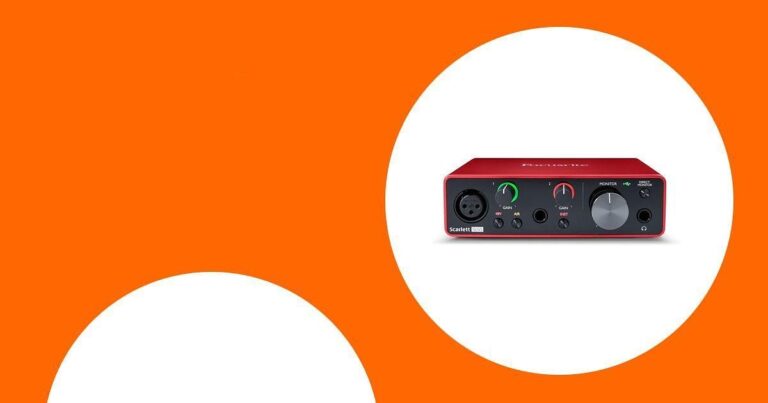 Top 12 Audio Interfaces With Best Preamps 2025